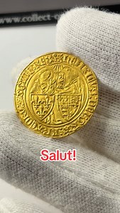 Salut d’or d’Henri VI - Rouen - Monnaie d’exception! 2900€ sur notre site ou en boutique https://collect-or.eu/product-category/monnaies-de-collection/francaises-monnaies-de-collection/royales-francaises-monnaies-de-collection/ | Maison Or et Bijoux