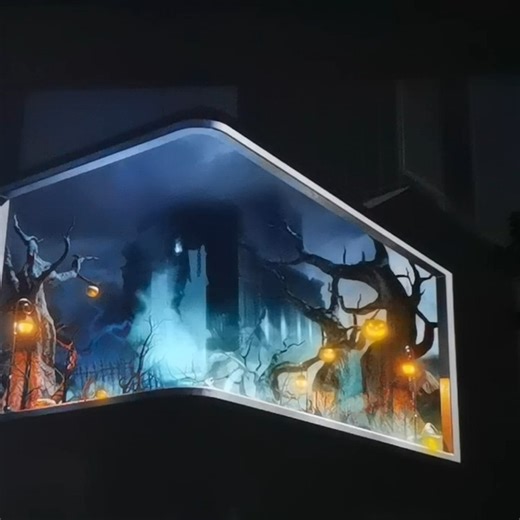 twelvetooo on Instagram: "Turn your wall into a spooky fantasy world 👻This 3D projector just transports you—who’s bringing this haunted forest vibe to their room? #twelvetooo #spookyvibes"