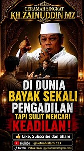 KEADILAN DUNIA|KH ZAINUDDIN MZ #ceramahsingkat #ceramahlucu #dakwahislam #zainuddinmz