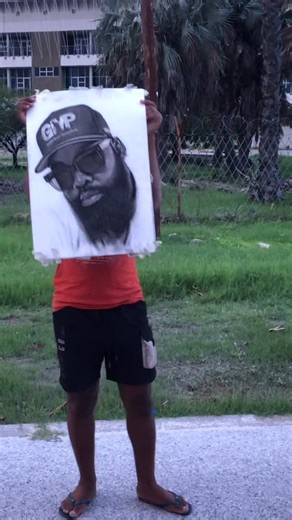 Monreal Nepela on Instagram: "I want to sell this to @gazza467 please help me by tagging him and resharing until he see this post It’s at 80% and needs to be in a frame🖼️ @mnepela_arts #art #shikishiki #viral #mnepela #gazza"