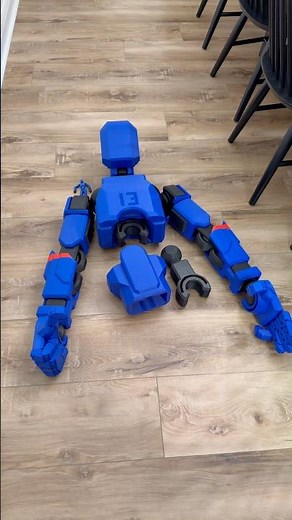 6 ft dummy 13 build. Half way Bambu Labs P2S #3dprinting #3dprintingtechnology #3dprintingmachine