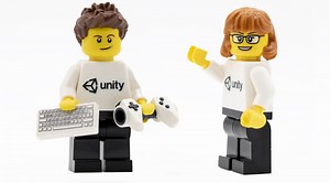 Closer look at the limited-edition LEGO Unity minifigure