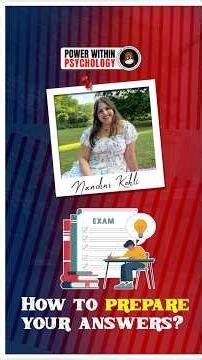 Psychology Answer Writing: From Knowledge to Marks | Nandini Kohli | Topper's Talk AIR#1