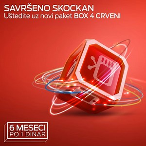 22K views · 103 reactions | CRVENI, PLAVI, BELI i ZLATNI! Koji je tvoj BOX 4 paket? Plaćaj prvih 6 meseci po 1 dinar, uštedi i uživaj u ultra brzom internetu, digitalnoj televiziji, postpejd pogodnostima i neograničenim razgovorima sa fiksne linije. | Mts | Facebook