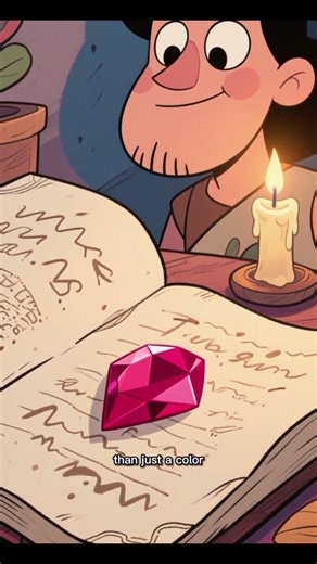 How colors got their names. The story of ruby color. #viral #facts #ruby #colors #story