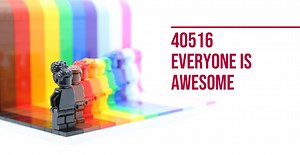 Review: LEGO 40516 Everyone is Awesome (Pride Month LEGO set) - Jay's Brick Blog