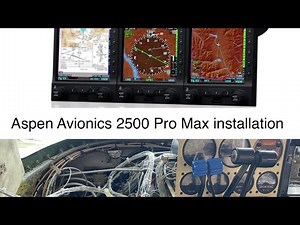 Sarasota Avionics is installing the Aspen 2500 Pro Max on the Beechcraft Baron Turbocharged - PART 2