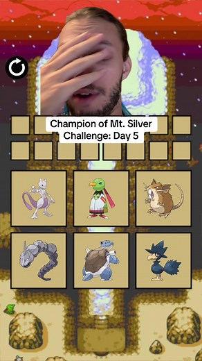 Mastering the Champion of Mt. Silver in Pokémon