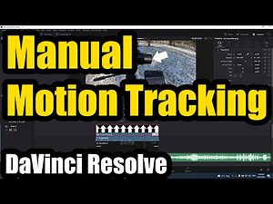 How to do Manual motion tracking (Davinci Resolve, Arrow follows an object, Keyframes)