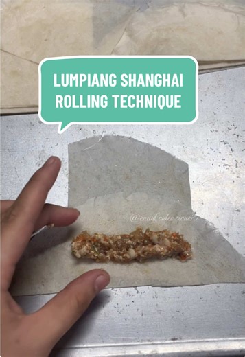Lumpiang Shanghai Rolling Technique: Perfectly Packaged