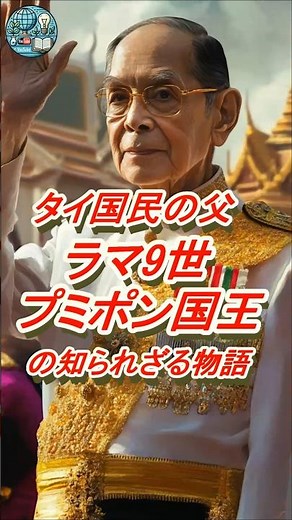 タイ国民の父：ラマ9世 プミポン国王の知られざる物語 #世界史 #ラマ9世 #プミポン国王 #タイ国民の父 #タイの歴史 #足るを知る経済 #農村開発 #人工降雨 #タイ王室 #歴史の教訓 #学者国王