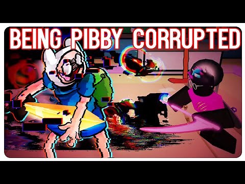 Being Pibby Corrupted in Roblox Friday Night Funkin