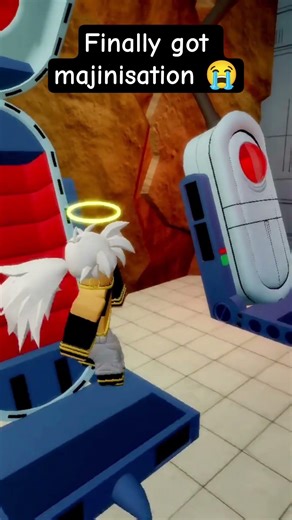 Peak form at the end #dbog #roblox #majin