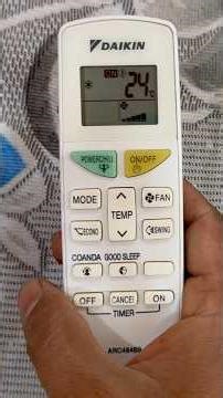 Daikin AC Remote Demo in Hindi | Full Button Explanation | RAZA REFRIGERATION