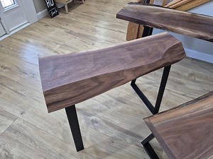 Live Edge Walnut Bench/coffee Table - Etsy