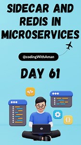 Aman Sahni | Optimizing logging with sidecars and leveraging Redis caching are two powerful strategies to boost microservice performance. #python... | Instagram