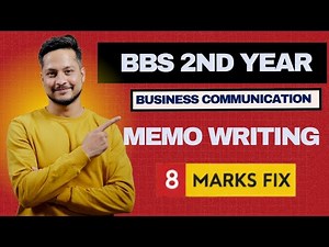 BBS Second Year Memo Writing- Important ques for exam