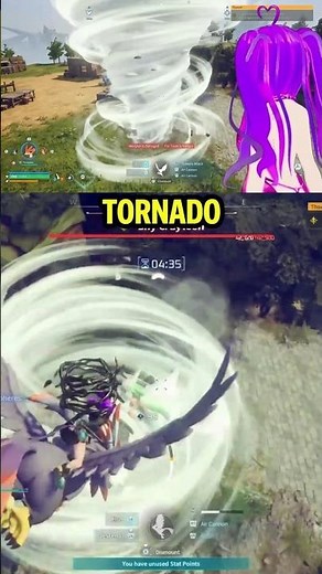 Sky Battle vs 2nd Boss → Tornado Chaos 🔥 #Palworld #VTuber #BossFight