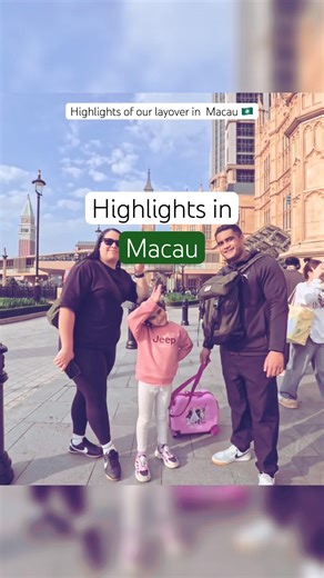 Our Epic Macau Layover! Parisian Vibes in Asia?