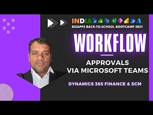 Workflow Approval in MS Teams - Dynamics 365 Finance & Operations