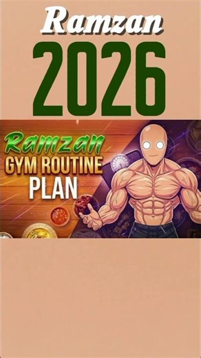 How to Maintain Muscle in Ramadan 2026 | Full Workout & Diet Guide#Ramadan2026