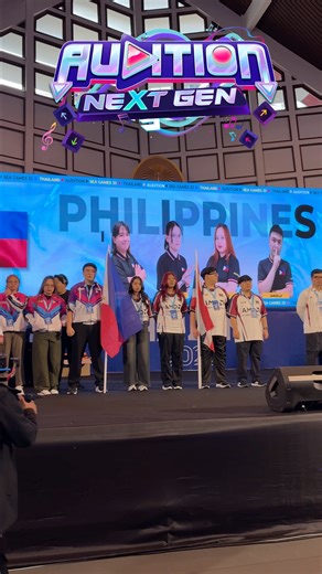 LABAN PILIPINAS! 🇵🇭 A quick rewind to yesterday’s rehearsals! 🎶 Teams from the Philippines, Vietnam, Laos, and Thailand shared the stage as they prepared for SEA Games 2025. ✨ Stay tuned on our page for more updates later! 🇵🇭🇻🇳🇱🇦🇹🇭 | Audition Next Gen