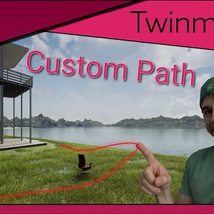 How to use Custom Paths | Twinmotion 2020 | Community tutorial