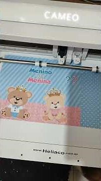 usando a base pixscan na silhouette cameo 4 #empreendedorismo #personalizados #papelariaonline
