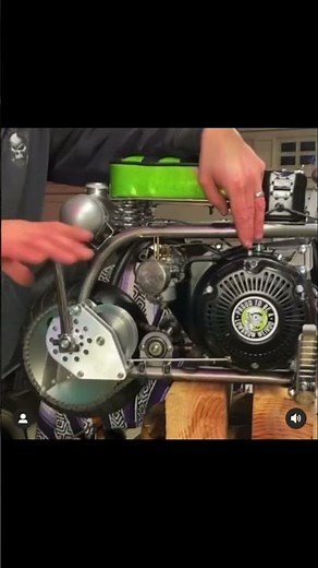 HONDA CLONE MINI BIKE KICK START CONVERSION