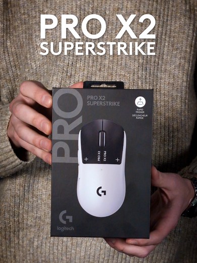Win the PRO X2 SUPERSTRIKE Gaming Mouse!