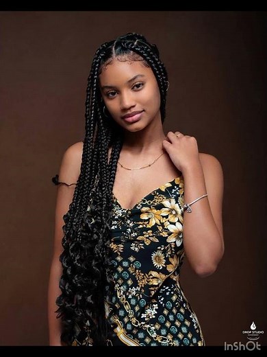 Meilleur styles des modèles des tresses avec mèche