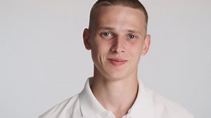 Handsome man smiling and posing | Free Stock Video Footage