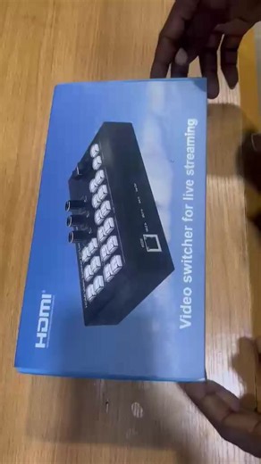 Portable Live Streaming Video Mixer Switcher — 4 HDMI Inputs, 1080p60