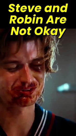 Steve and Robin Are Not Okay #strangerthanfiction #steveharrington