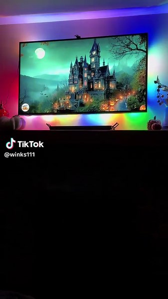 Set the scene, press play, and let the lights do the rest. The DeckTok backlight turns any setup into instant attraction. #DeckTokBacklight #HomeTheaterSetup #FallDateNights #SmartRoomDecor #LEDGlow