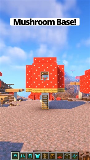 Charles MC on Instagram: "Minecraft Mushroom House Tutorial! Follow me for more Tutorials Minecraft❤️ Save this video and share at friends🤩#reels #minecraftideas #minecraftbuilds #minecraftpc #minecraftmemes #minecraft #minecraftinspirations #minecrafttutorial #minecraftdaily #minecrafthacks #minecraftonly #minecraftbuildings #charlesmc #trending"