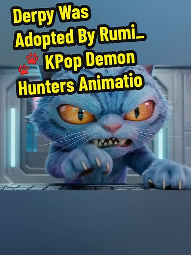 Derpy Was Adopted By Rumi_ 🐾 KPop Demon Hunters Animation #growth #viral #tiktokteampleasedontunderrewievemyvideo #foryoupage #kpophunterdomovie