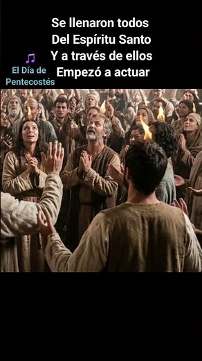 El Día de Pentecostés - Cantos Católicos #shortscatólicos #músicacatólica #pentecostes
