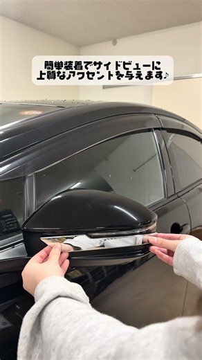 [Prius 60 Series] Stand out from the crowd with this exterior! #MirrorGarnish #Shorts | ShareStyl...