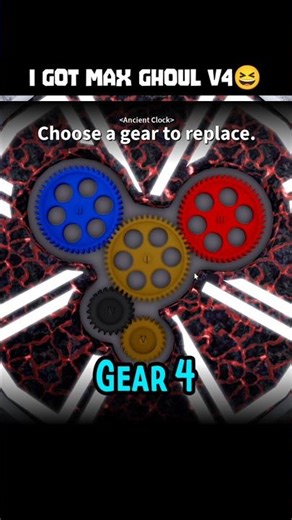 I got max Ghoul V4 Race in Bloxfruits Roblox #bloxfruits #roblox