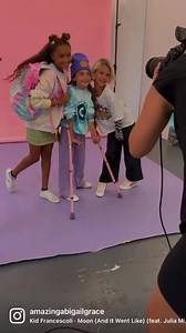 15K views · 384 reactions | behind the scenes of yesterday’s photoshoot with Little Chicken ✨ #littlechickenkids #model #cerebralpalsy #representation | Amazing Abigail Grace | Facebook