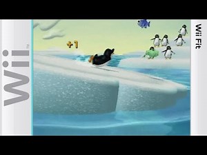 Wii Fit - Wii - Balance Games 07: Penguin Slide