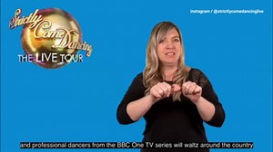 Strictly tour to have BSL interpreter at all venues