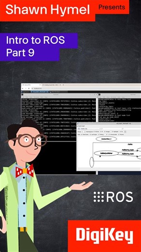 DigiKey on Instagram: "In this video, we explore how ROS 2 launch files can dramatically improve how you manage and run multiple nodes in your robotic systems. @shawn_hymel #ros2 #robots #programming >>> Link in bio <<<"