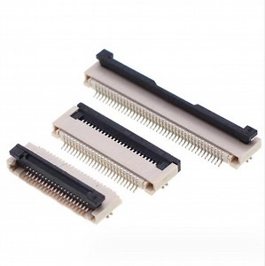 [Hot Item] 0.5mm Pitch Zif 2-61 Pin PCB Connector Bottom R/a Right Angle FFC/FPC Connector