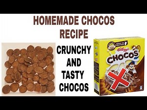 Homemade chocos recipe / crunchy and tasty chocos with less ingredients