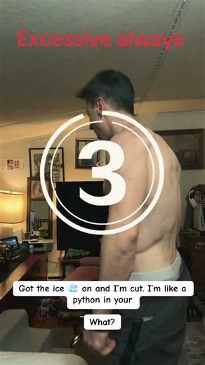 I got the ice on and I’m cut. I’m like a python in your what wait wait what#fypyoutube #funny