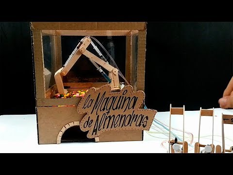 hydraulic arm with syringes