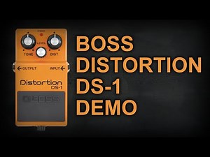 Boss Distortion DS-1 Demo
