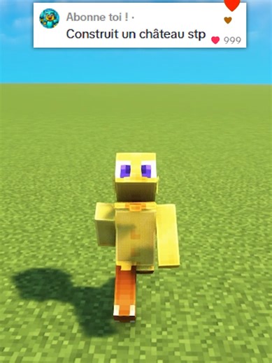 Je me lance le défi de construire une ville 🏙 à l'aide de vos idées ! 💫 #minecraft #build #ville #pourtoi #minecraftbuild